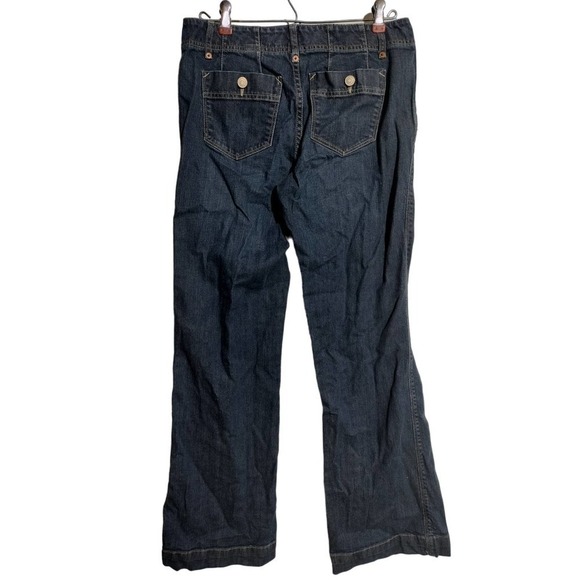 Eddie Bauer boot cut blue jeans woman size 6 - Picture 2 of 7